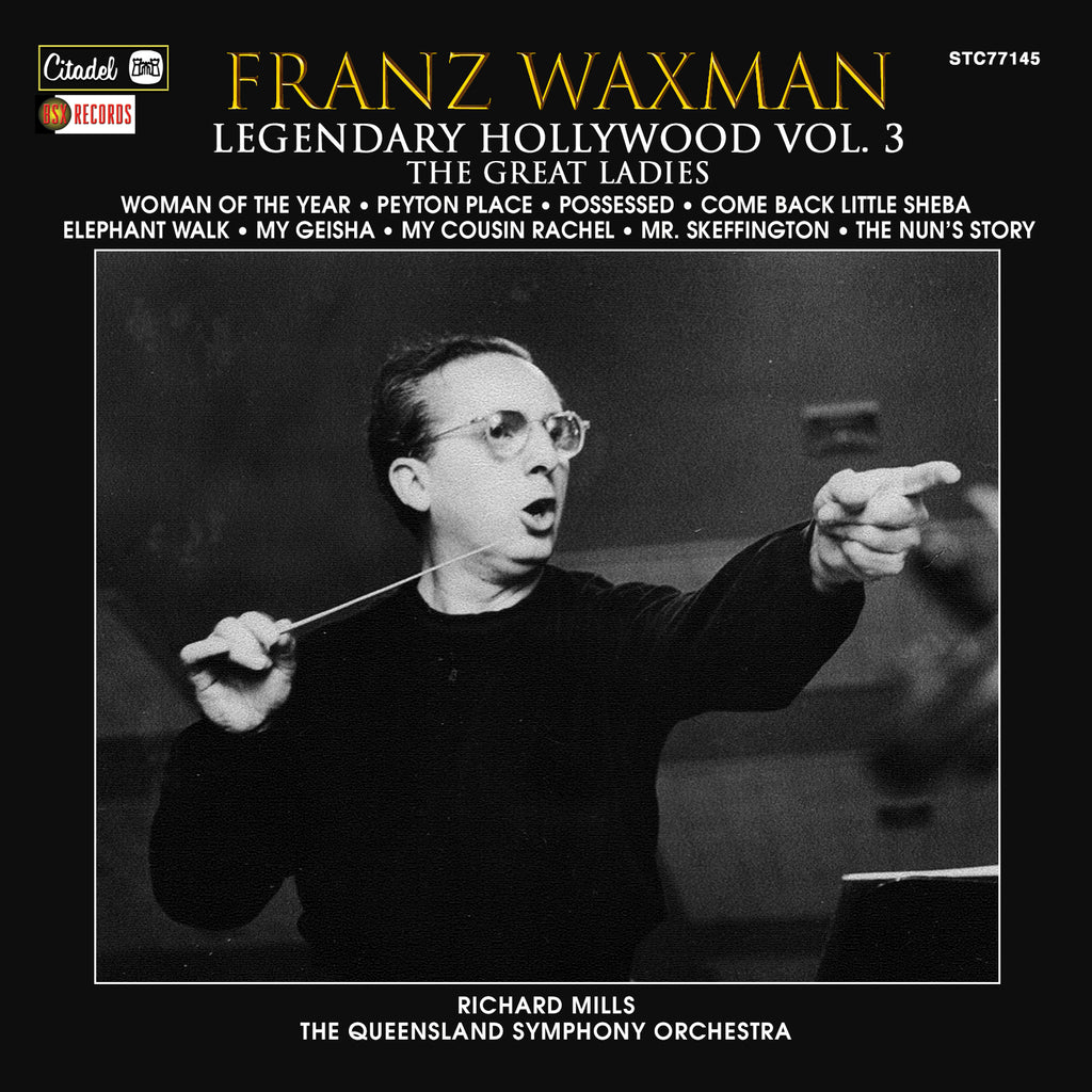 ARKSQUARE's tweet photo. STC/BSXレーベル新譜のご案内
* FRANZ WAXMAN: LEGENDARY HOLLYWOOD VOL. 3 - THE GREAT LADIES
音楽:フランツ・ワックスマン
人気主演女優を中心とした数作品の音楽を収録した作品集。クイーンズランド交響楽団。
https://t.co/OTfJoDCcTB
#OST #SOUNDTRACK #サントラ #サウンドトラック #ArkSquare https://t.co/jFvC8ffo7y