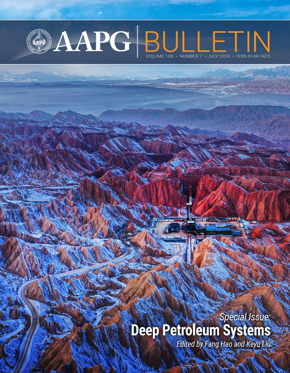 Proud to be a co-author of a paper in this special issue of AAPG Bulletin:  Structural inheritance controls
crustal-scale extensional fault-related
folding in the Exmouth
and Dampier Sub-basins,
North West Shelf, Australia. 
pubs.geoscienceworld.org/aapgbull/artic…