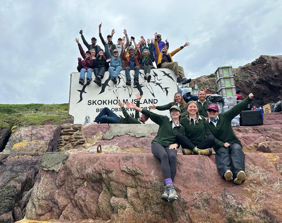 Just back from a week-long trip to <a href="/SkokholmIsland/">Skokholm Island</a> - feeling so lucky to have experienced such an incredible place. Very happy <a href="/SalfordUni/">University of Salford</a> students &amp; lecturers! Thank you to the island for hosting us 😊