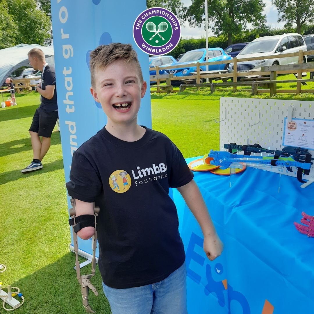 ExpHandUK's tweet photo. ๐
Game, Set, Match! ๐
Our innovative children's prosthetics are designed to help every child chase their dreams. From the playground to everyday adventures, we're here to support their journey to greatness ๐
#ExpHand #Wimbledon2024 #GameChangers #ProstheticsForKids https://t.co/L7aFjkQqgb