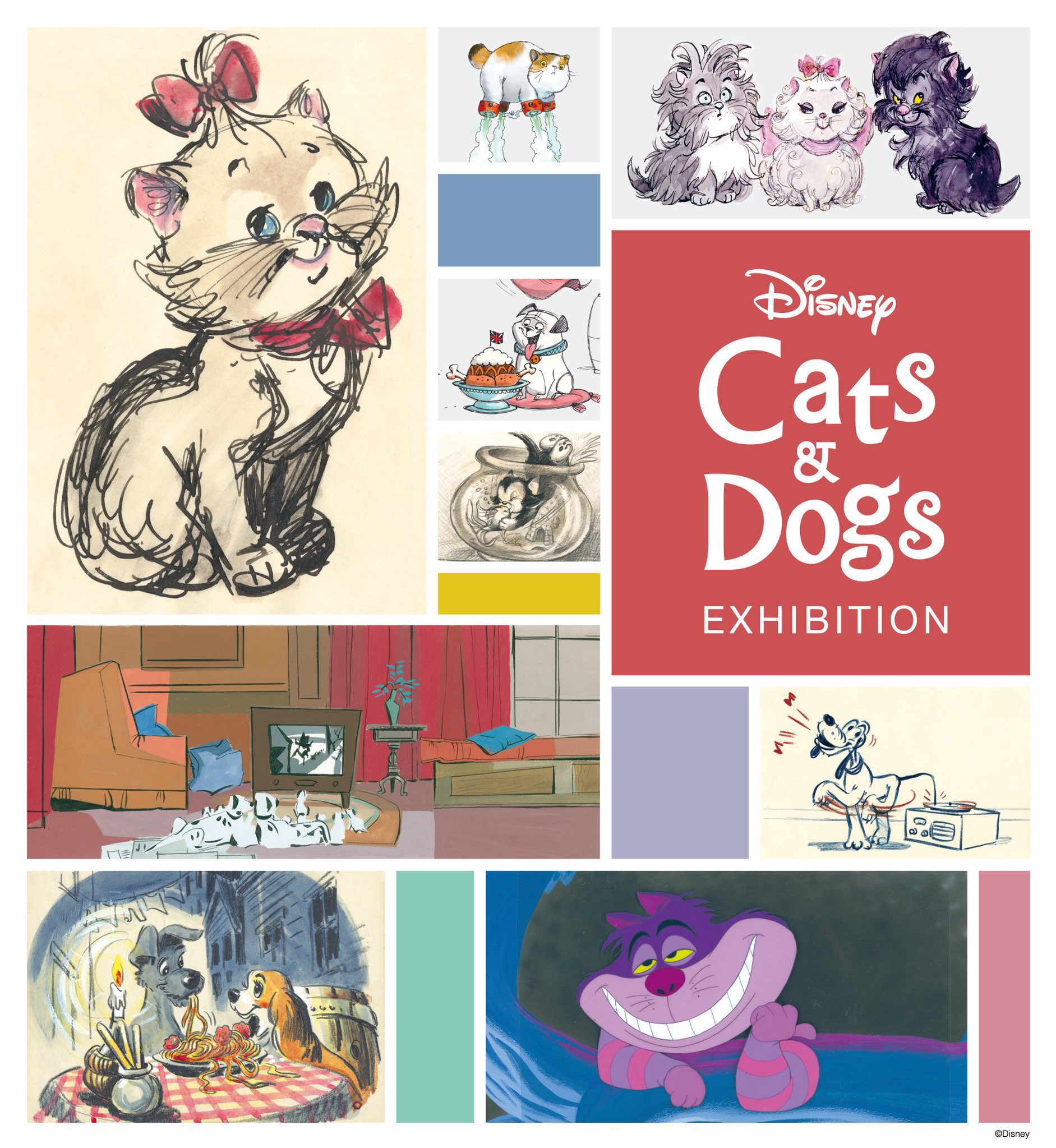 ディズニー わんわん物語 Cats&Dogs展 アートデリ （ディズニー