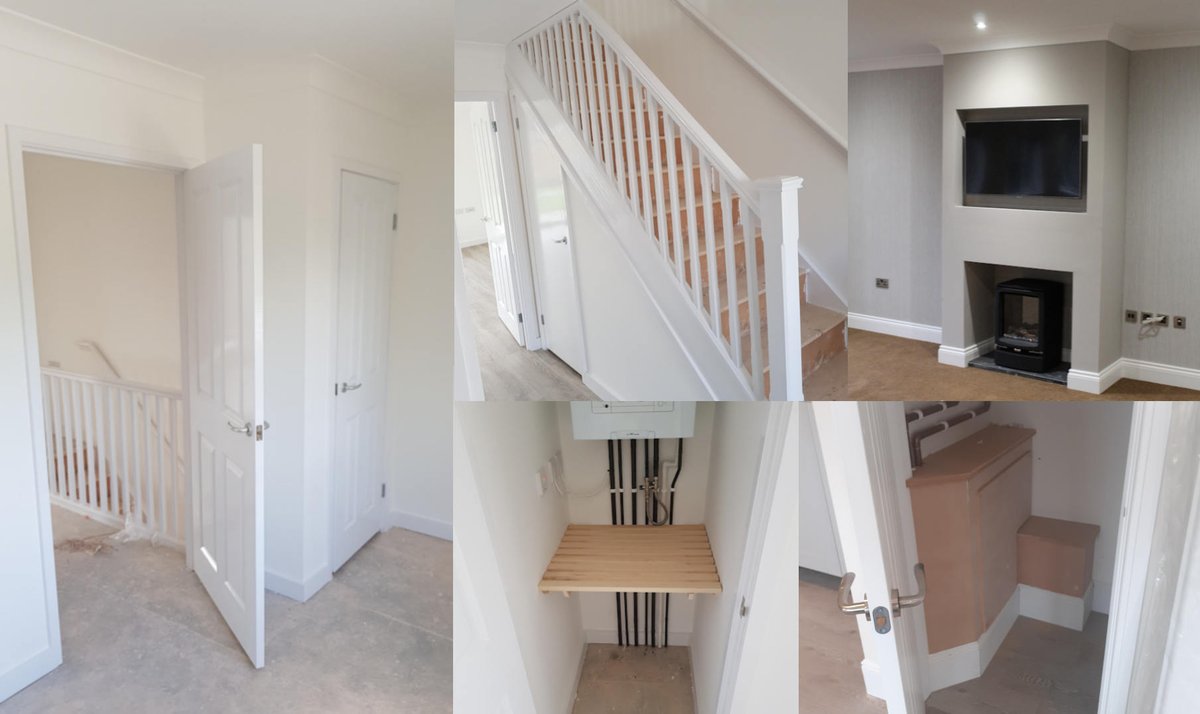 Moving from the first fix (structural timber work) to the second fix (fixtures and fittings) is a crucial step in any building project. The smooth integration of these stages ensures a structure that is both solid and visually appealing. Find out more: bit.ly/4eF6Zch