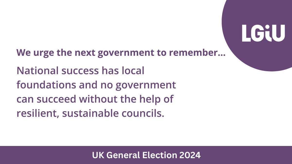 We have 7 actions for the next UK government to implement IMMEDIATELY if it wants to save #localgov! Action 6⃣: Early consultation on any developing government policy that would affect local government competencies - it's only polite after all! #GeneralElection24 🧵1/3