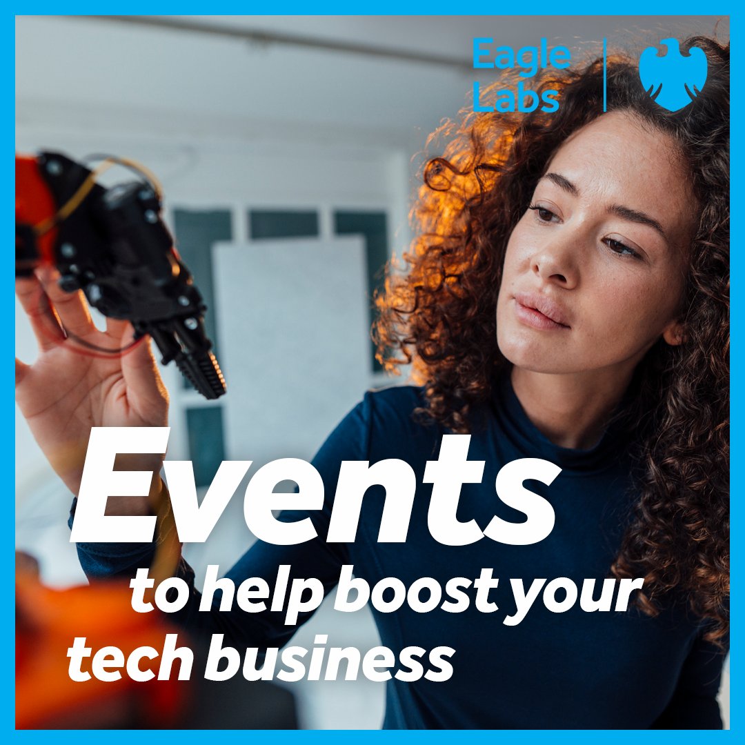 We have a wide range of events coming up in July to support the growth of your tech business. If you’ve got a business in AI, Health or Climate Tech then there’s an event for you.

Find out more about all upcoming events and register now
👇 
labs.uk.barclays/business-healt…