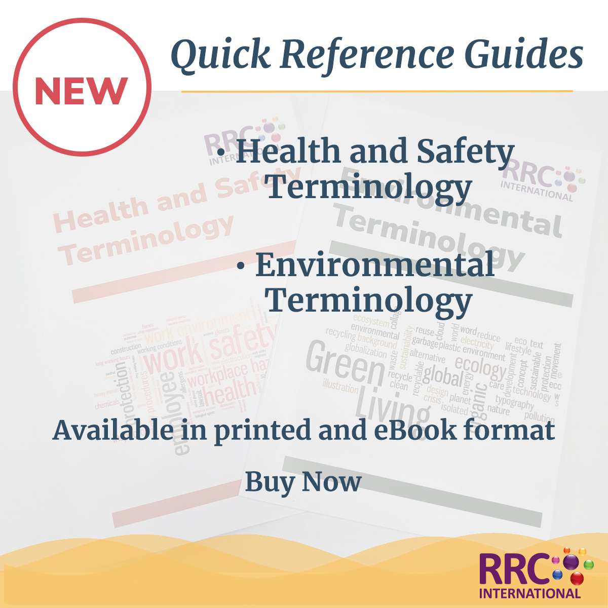 Exciting news! RRC has just launched our new quick reference guides covering health &amp; safety and environmental terminology. Perfect for practitioners and beginners alike, and more. Get 25% off when you buy both books together (either as printed or eBooks)! rrc.co.uk/publications/s…