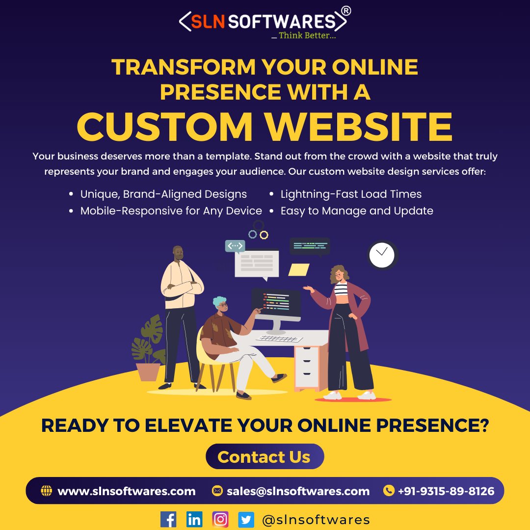 SLN Softwares - Software Development Company tweet media