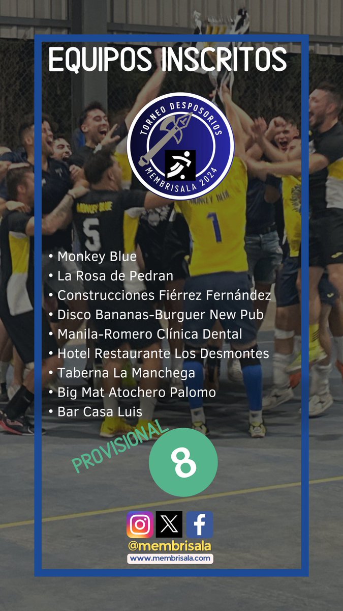 MembriSala Club Deportivo (@membrisala) on Twitter photo 