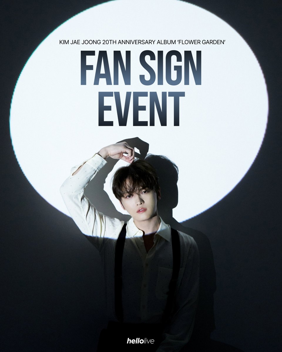 ジェジュン #KIMJAEJOONG 20TH ANNIVERSARY ALBUM 'FLOWER GARDEN