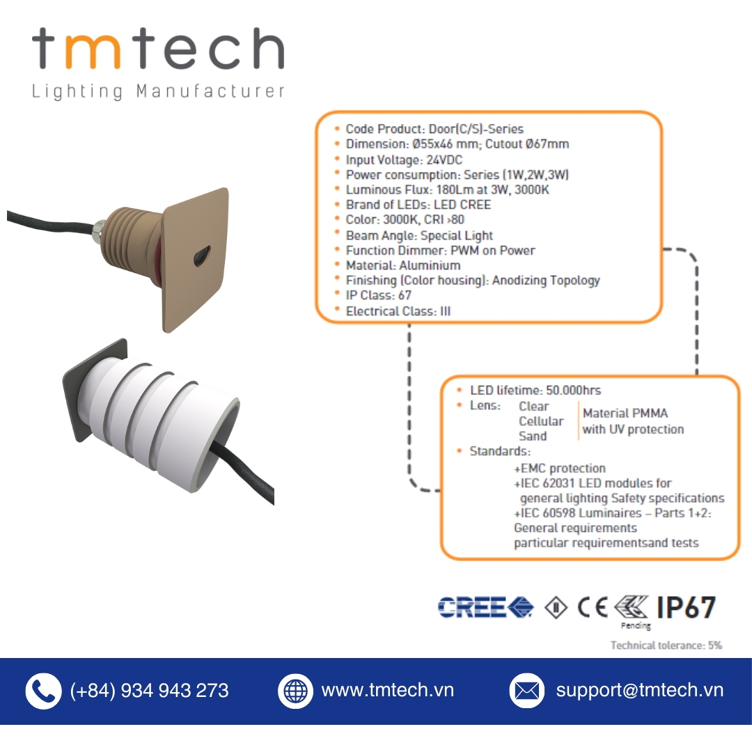 Andrew_TMTech's tweet photo. Discover SDoor-3S from TMTech, Vietnam. Anodized/powder-coated aluminum and CNC machined for elegant, modern in-wall lighting.

Discover more: https://t.co/ssPZPeeWaF

#tmtech #tmtechvietnam #tmtechlighting #tmtechmanufacturer #tmtechlamp https://t.co/YKrIMckwDZ