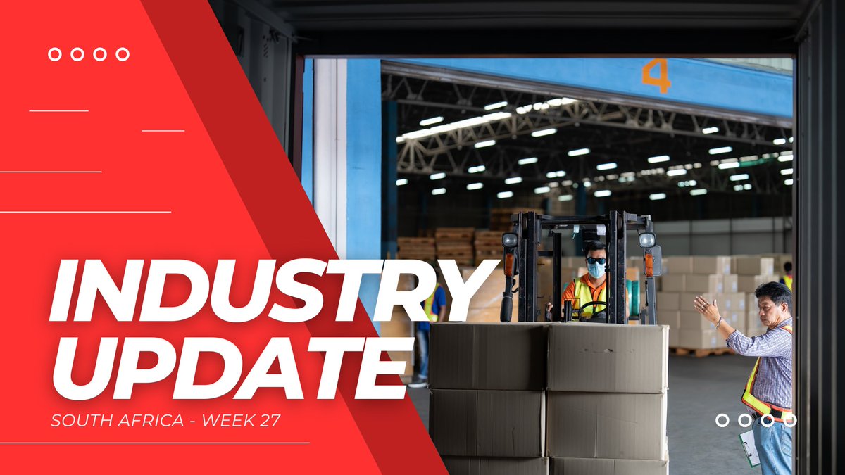 🚢📦 South African Port and Air Cargo Update: What's Happening? 📦✈️

Curious about the latest in South African port operations and air cargo trends? From weather disruptions and equipment shortages to record-breaking global container throughput expected in 2024, we've got the