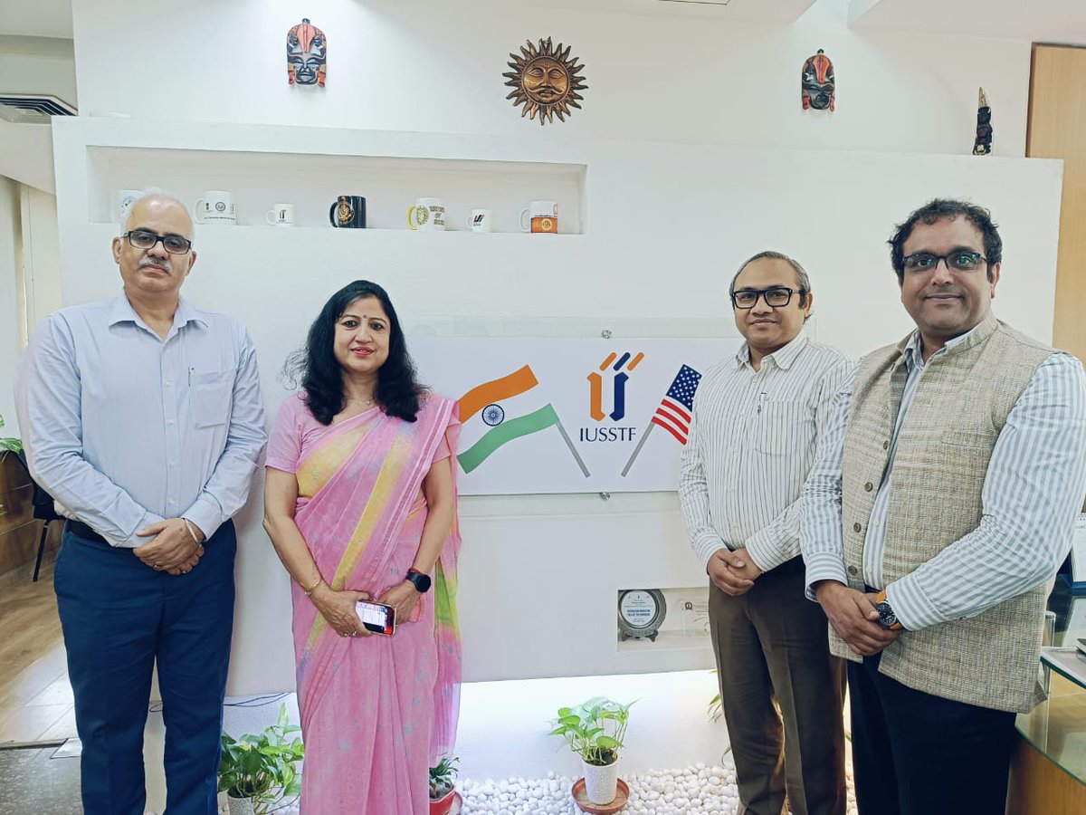 Dr. Nisha Mendiratta (<a href="/NishaIUSSTF/">Dr. Nisha Mendiratta</a>), ED, <a href="/INDOUSSTF/">IUSSTF</a>, along with her science team, met with officials from the Federation of Indian Chambers of Commerce and Industry(<a href="/ficci_india/">FICCI</a>).FICCI officials included Mr Sumeet Gupta, ASG; Mr Gaurav Vats,Director &amp; Col Sanjeev Poonia (Retd),AD