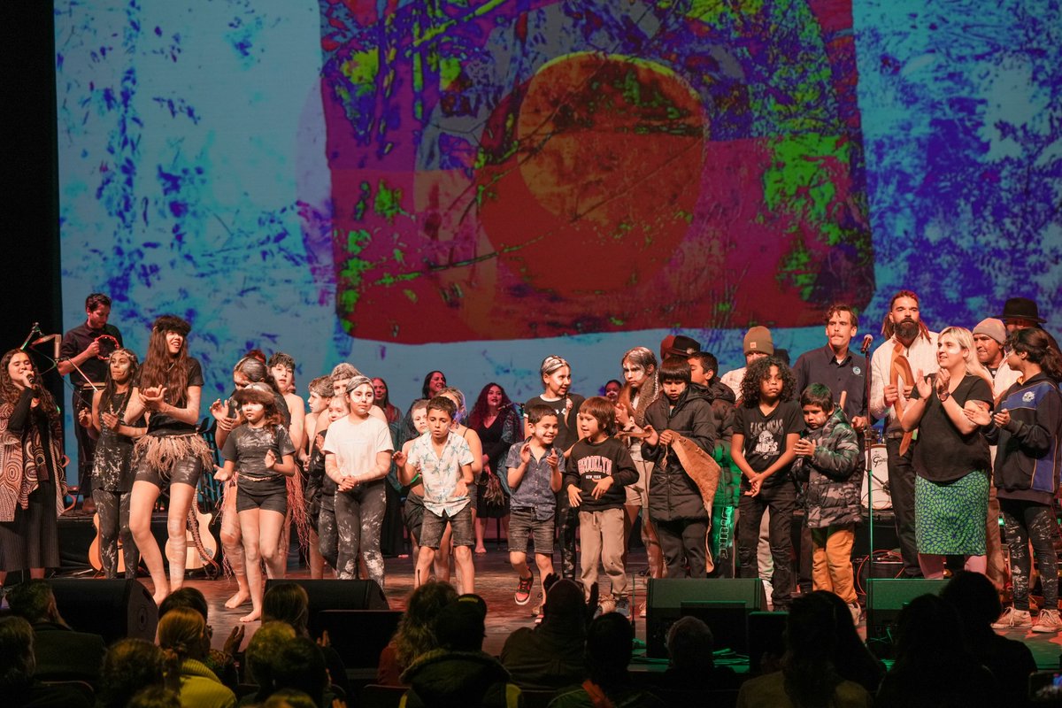 A fantastic &amp; magical night at Bulla Midhong at Shoalhaven Entertainment Centre. Celebrating the launch of the album at a concert including communities from Eden to Nowra #BullaMidhong #SouthCoastNSW #NewMusic