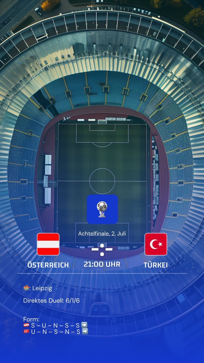 EM_2024_'s tweet photo. Letzten Achtefinal-Duelle 🔥 Um 18h duelliert sich Niederlande mit Rumänien, ehe das Österreichische Märchen in die nächste Runde gehen soll ⭐️ Die Gewinner treffen im Viertelfinale aufeinander! #em2024 #EURO2024 #Viertelfinale #Deutschland https://t.co/EnZKImfrPt