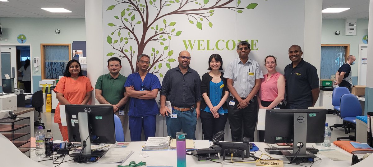 I suspect <a href="/Bham_Childrens/">Bham Children's Hosp 💙</a> #PedsICU is one of the few units where the trainees have farewell from the unit, and then are also personally received when they restart work in their base unit abroad 😂

<a href="/yunshanchee/">Yun Shan Chee</a>
<a href="/ChinSeng_Gan/">CSGan</a> <a href="/Olive_LeePeiEe/">Olive Lee</a> <a href="/ChorYek/">Chor Yek Kee</a> <a href="/drzaf_pic/">Zaf</a> <a href="/DavidEl76548379/">David Ellis</a>