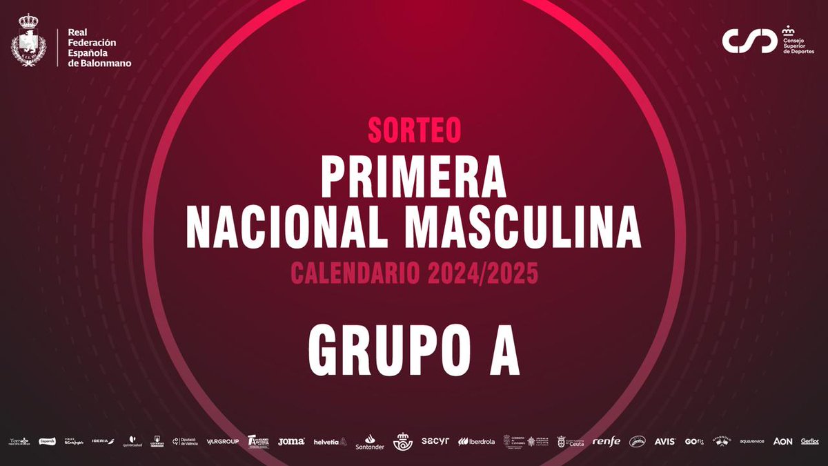 📊 Grupo A - #PrimeraNac

📍 Jornada 1

🆚 <a href="/balonmanlalin/">Club Balonmán Lalín</a> : <a href="/BueuAtleticoBm/">Bueu Atlético Balonmán</a>
🆚 <a href="/sdteucro/">SD Teucro</a> : <a href="/balonmanxiria/">Escolas de Balonmán Xiria</a>
🆚 <a href="/ADCarballal1977/">AD Carballal Oficial</a> : BM. Ribeiro Rodosa - Ourense Provincia Termal
🆚 <a href="/BmPorrino/">Club Balonmán Porriño</a> : <a href="/balonmanluceros/">Balonmán Luceros</a>
🆚 Sweepend BM. Culleredo : <a href="/OARCorunaBM/">O.A.R Coruña</a>
🆚 <a href="/balonmancaniza/">BM. SAEPLAST CAÑIZA</a> : <a href="/bmtejina/">Balonmano Tejina</a>