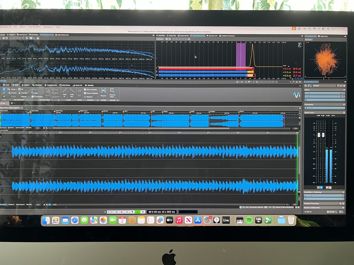 DRGuitar1's tweet image. And so the mastered audio for @autumnkillers new album is finally flying across the ether to the vinyl manufacturers! It’s happening!!! You can grab a copy here autumnkillers.com 
Now to get my head round this bit of software for the next stage! #wavelab #neverending