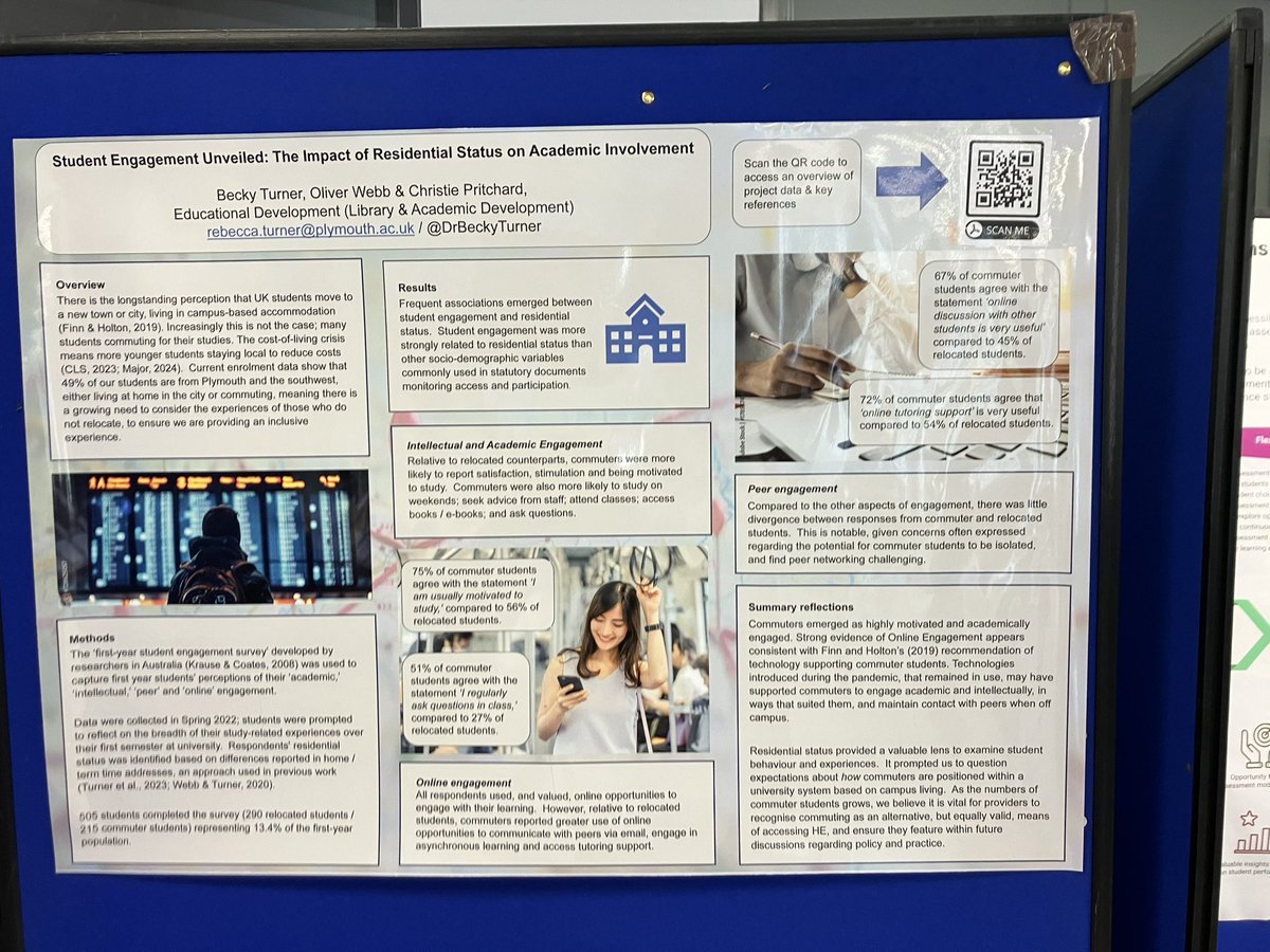 Becky Turner (@drbeckyturner) on Twitter photo Looking forward to talking to colleagues today at the University’s T&L showcase at the experiences of commuter students, sharing outcomes of research examining their use of technology and approaches to engaging in their learning. Read more here: lnkd.in/edG7w-jv Looking forward to talking to colleagues today at the University’s T&L showcase at the experiences of commuter students, sharing outcomes of research examining their use of technology and approaches to engaging in their learning. Read more here: lnkd.in/edG7w-jv