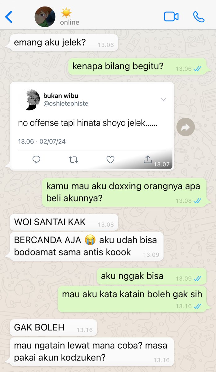 lovedbyuuji's tweet photo. #kenhina

awal mula kenma merintis fanpage buat pacarnya itu.

dari universe “fanpage for boyfriend” https://t.co/dqfyHkV3R7