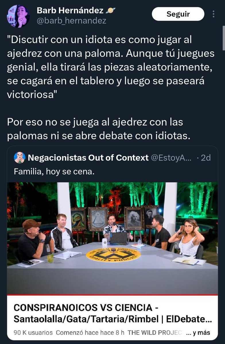 No podría estar más de acuerdo.