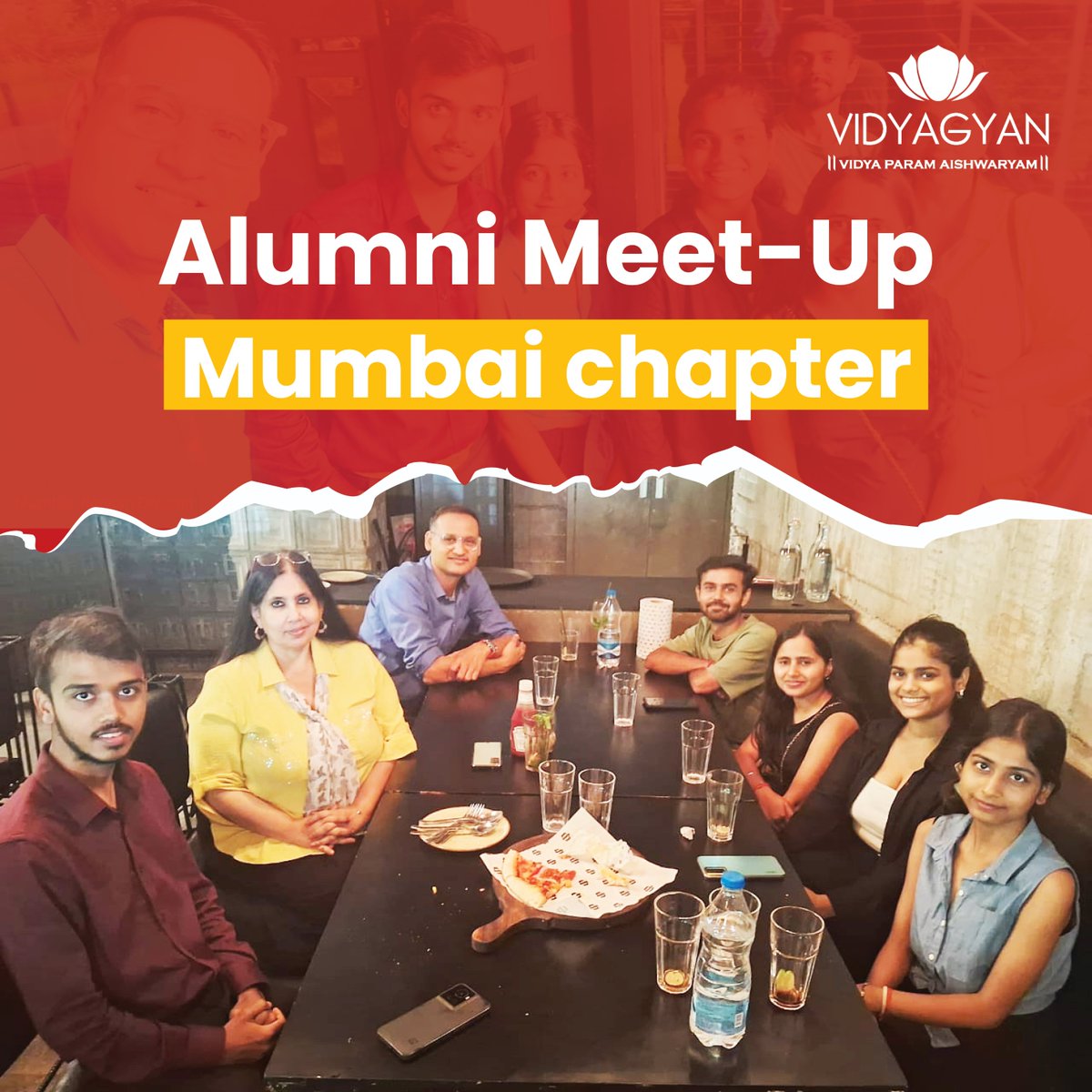 VidyaGyanAlumni's tweet image. A delightful Mumbai get-together with our stellar alumni! We celebrated the successes of Riya, Palak, Princy, Mahesh, and Suryakant. Hats off to their hard work and dedication! 

#MumbaiChapter #VGAlumni #MumbaiStories #VidyaGyan #CareerJourneys #Alumni