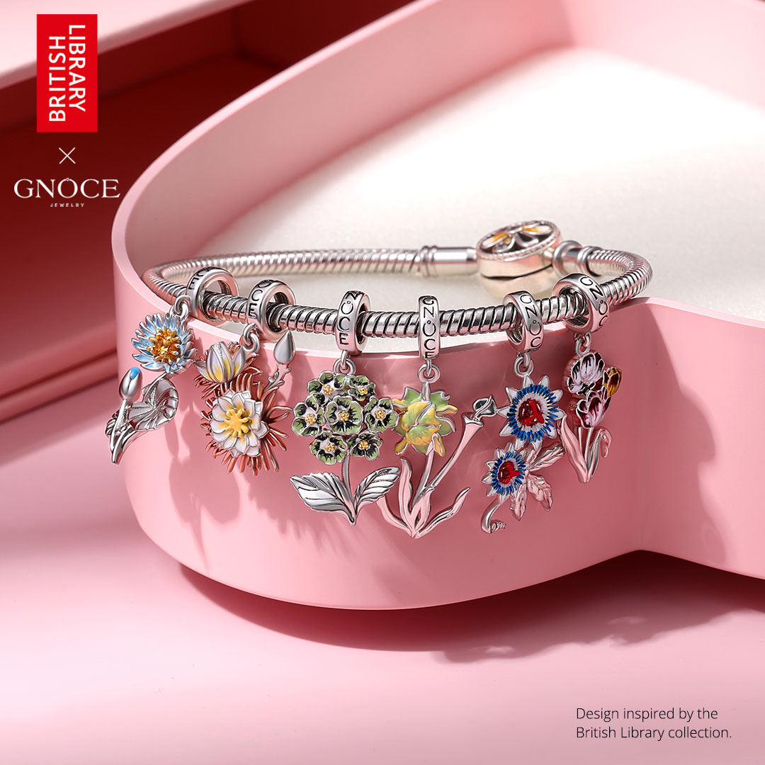 GnoceJapan's tweet image. 一緒に花の世界へ行きましょう🥰
詳しい情報：gnoce.io/4cg7lo5
#お花 　＃ジュエリー　＃gnoce 　#大英図書館