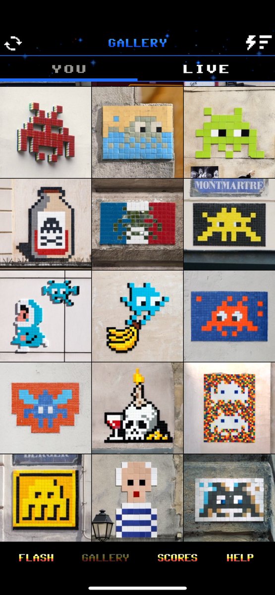 angele49000's tweet image. Ma petite collection d’invaders 
#flashinvaders #invaders #StreetArt #franckslama #slama #streetartist