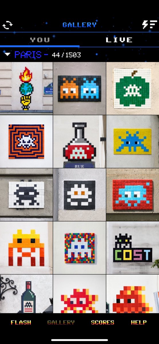 angele49000's tweet image. Ma petite collection d’invaders 
#flashinvaders #invaders #StreetArt #franckslama #slama #streetartist