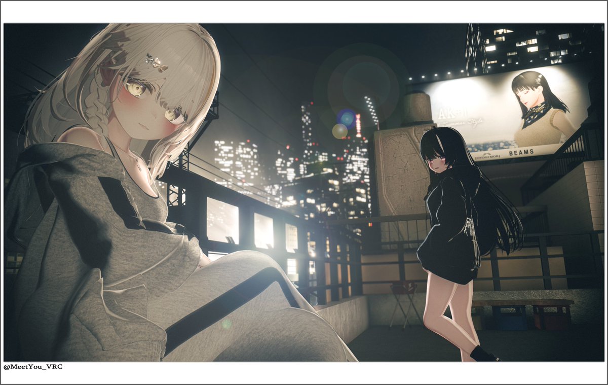 MeetYou_7's tweet photo. #TokyoMoodPhoto
#VRChat_photograph
#MeetYou_frame https://t.co/cXJYiixwVm