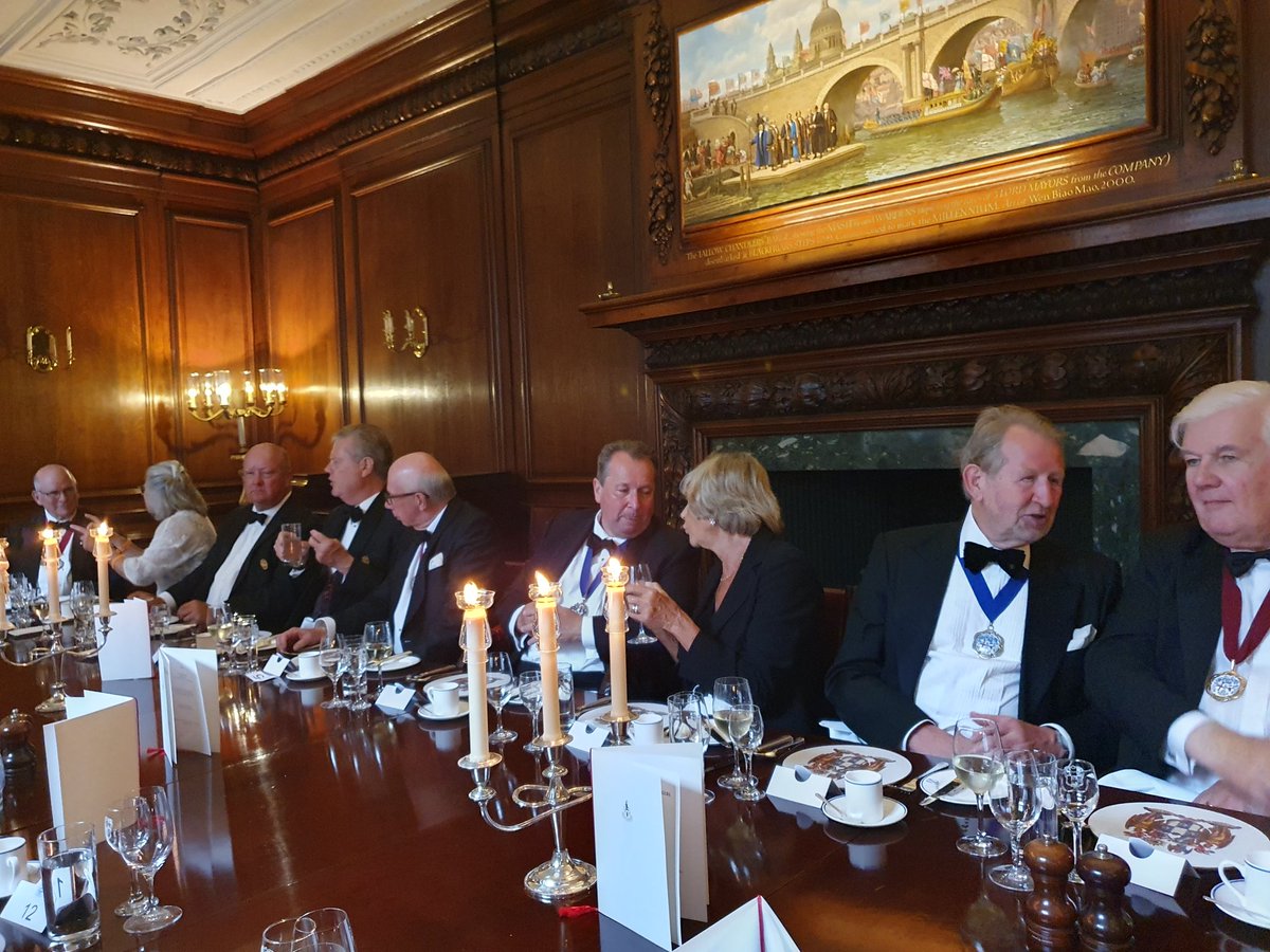 Another splendid July Court Meeting and Dinner last night at <a href="/tallowchandlers/">Tallow Chandlers</a> Hall. Great food and company after a typically robust Court Meeting!