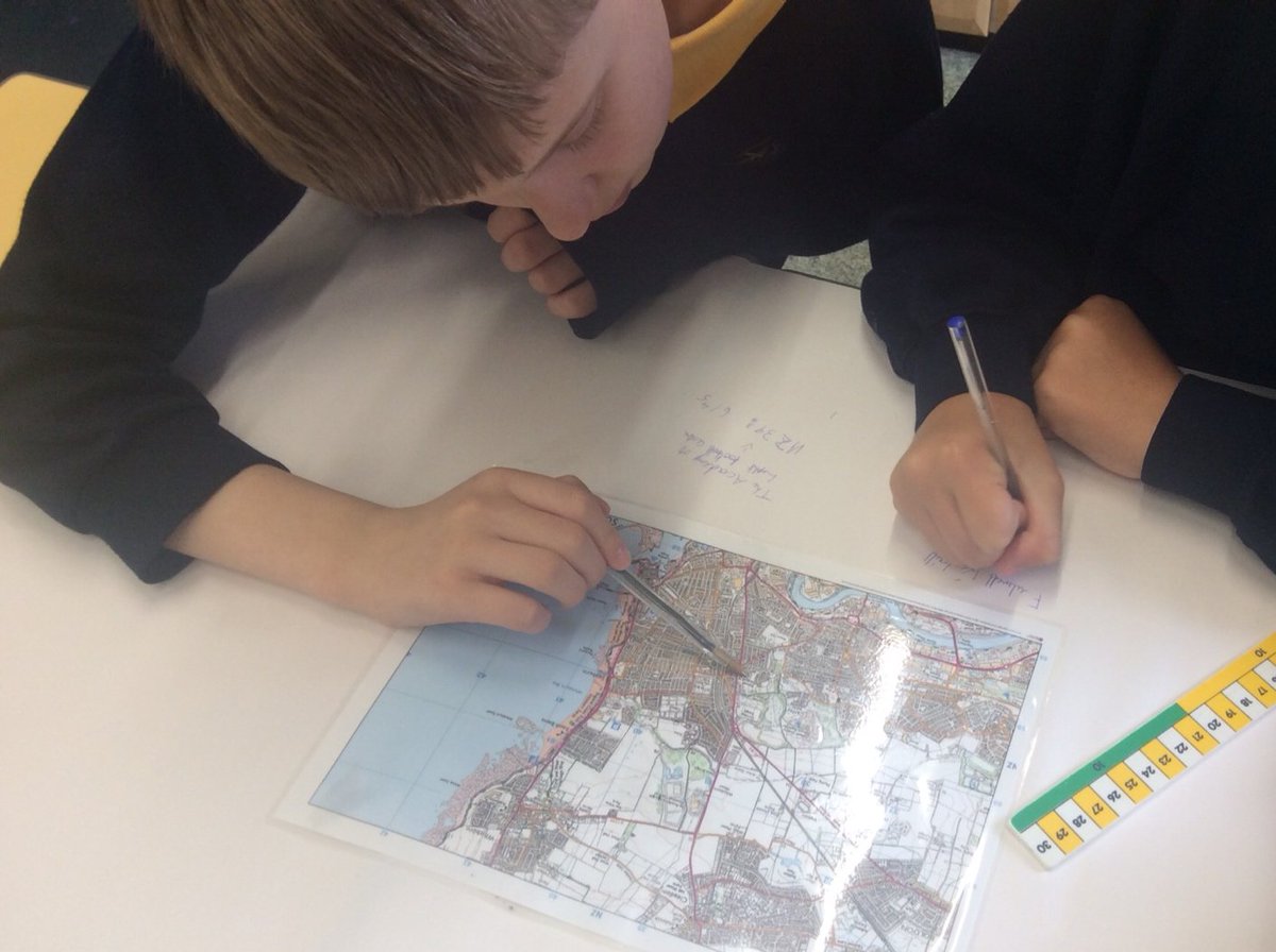 Y6_UCPS's tweet photo. Working on our 6-figure grid reference map reading skills ready for the 'Wilderness Trip' in a few weeks - will they get lost or will they navigate correctly? #fieldwork #Geograpy 🗺️🧭@UCPrimary https://t.co/ZEdMilpWDB
