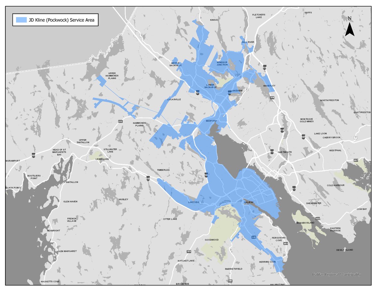 haligonia's tweet image. FYI - the official map of affected boil-order areas (via Halifax Water)