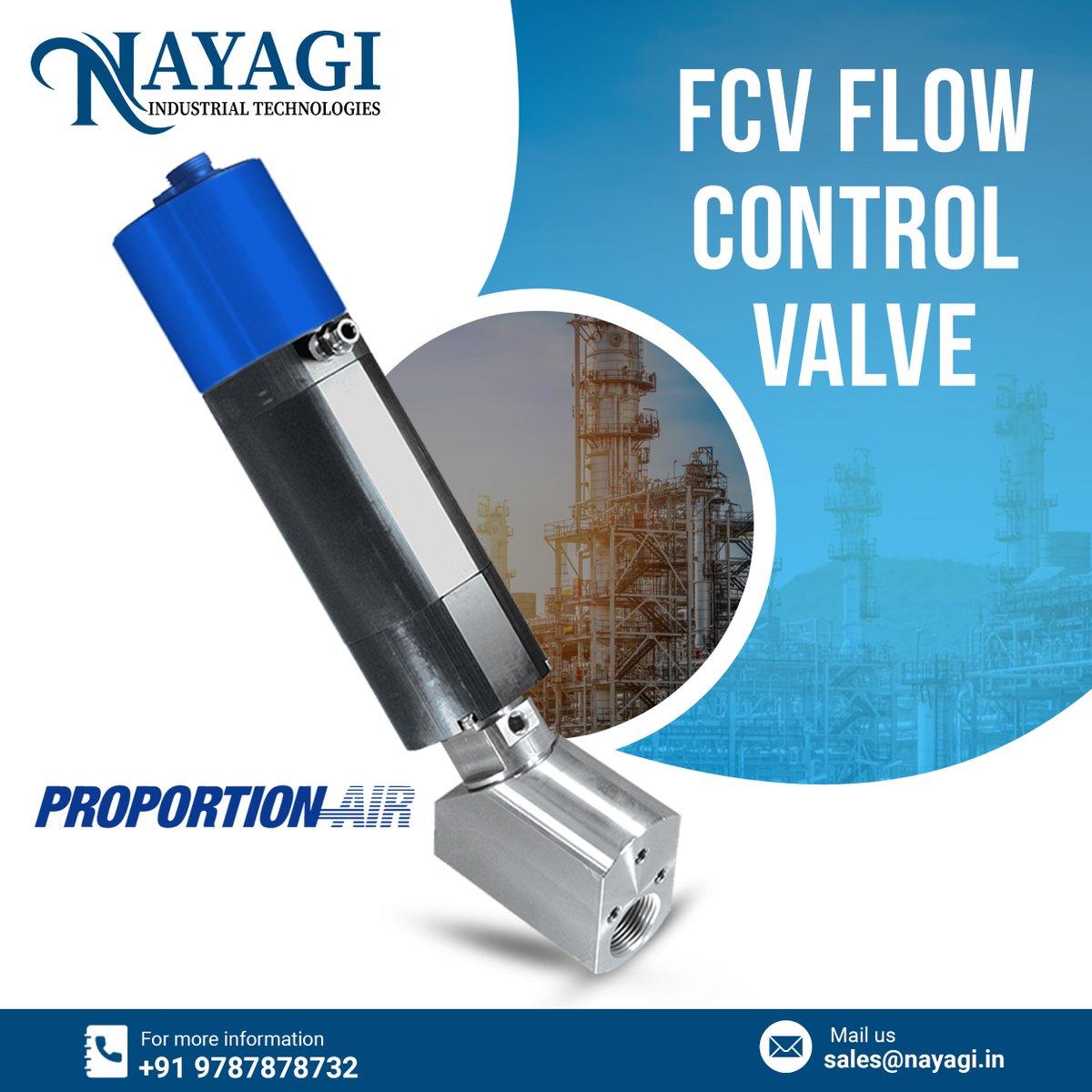 NayagiIndustry's tweet image. The job of a flow control valve (FCV) is to adjust the flow of air, gases and liquids.
#flowcontrolvalve #FCV #SPV #pressurecontroller #proportionair #pressuretransducer #proportionairpressurecontrolvalves #ElectronicPressureRegulators #mechanicalproducts #bengaluru