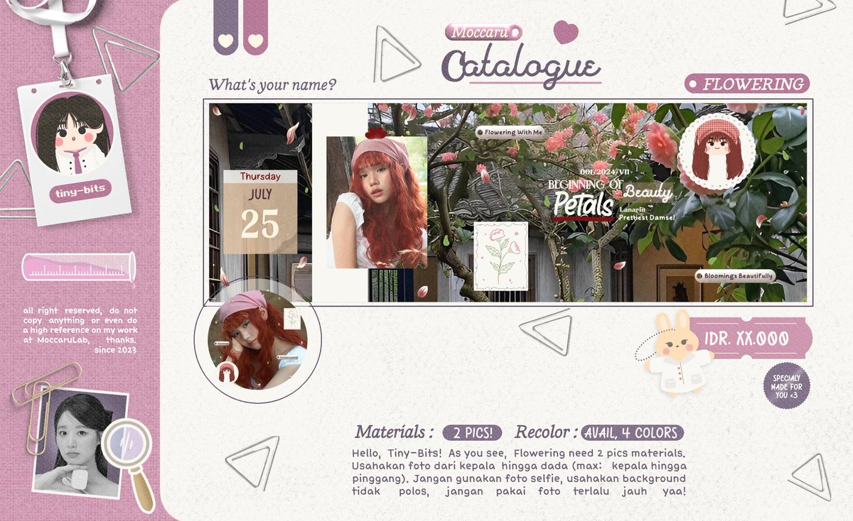 HAAAIII boleh bantu RT juga Ospeknya? Terimakasih! 💗

Moccaru bawa katalog baru semi-classy tapi masih lucu pakai cimol-cimolan ini! 😋 boleh tolong ospek aman atau tidaknya? DM aku kalau ada kesamaan dengan BA lain yaa 💗 (cek reply juga pls)

t. #zonauang #zonaba