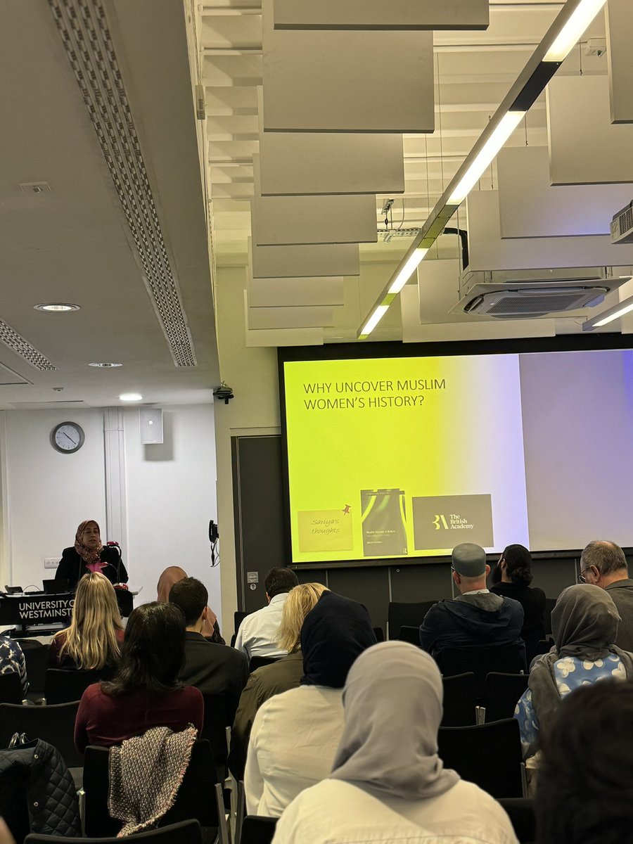 EverydayMuslim (@everyday_muslim) on Twitter photo Starting off with <a href="/Sariya_CC/">Sariya C-C</a> & Muslim Women in Britain, 1850-1950: 100 years of hidden history
#britishmuslimhistory24 Starting off with <a href="/Sariya_CC/">Sariya C-C</a> & Muslim Women in Britain, 1850-1950: 100 years of hidden history
#britishmuslimhistory24