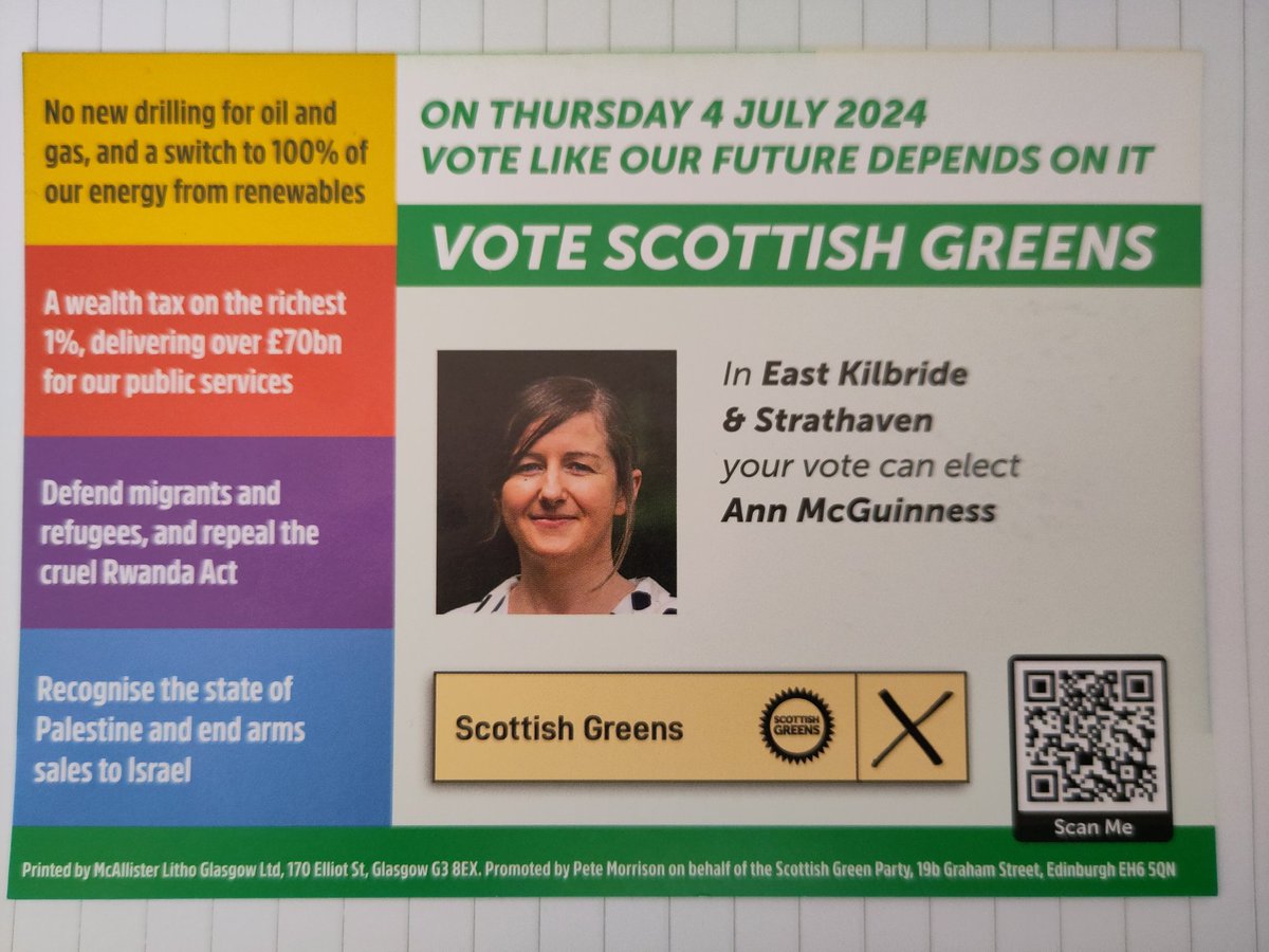 South Lanarkshire Greens tweet media