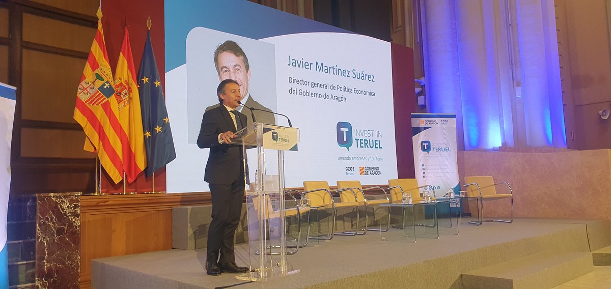#2julio <a href="/investinteruel/">Invest in Teruel</a> Jornada de ventajas competitivas de Teruel, mesa de proyectos innovadores con <a href="/aibrah/">Alejandro Ibrahim Perera</a> DG <a href="/aeropuerteruel/">Aeropuerto de Teruel, vuela la innovación</a> en edificio Pignatelli con <a href="/CEOE_Teruel/">CEOE - CEAT TERUEL</a> <a href="/GobAragon/">Gobierno de Aragón</a> <a href="/emprenderIAF/">Emprender IAF</a>