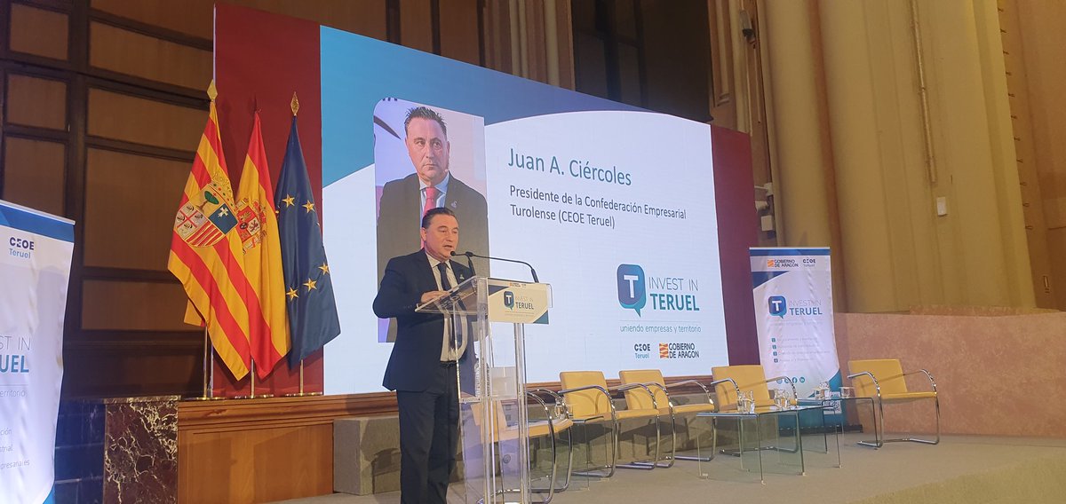 aeropuerteruel's tweet photo. #2julio @investinteruel Jornada de ventajas competitivas de Teruel, mesa de proyectos innovadores con @aibrah DG @aeropuerteruel en edificio Pignatelli con @CEOE_Teruel @GobAragon @emprenderIAF https://t.co/WctigECKPG