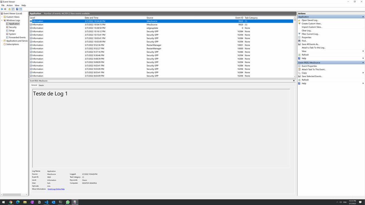 SasStu's tweet image. #Powershell #eventviewer Validando se o Source do Log existe via Powershell dlvr.it/T935MY via PlanetPowerShell