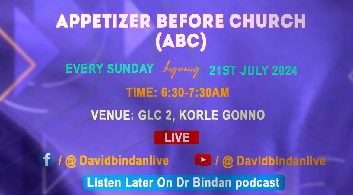 Davidbindanlive's tweet photo. Glory to God! https://t.co/NJbpYPEjaL