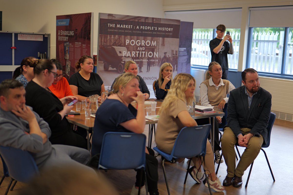 MDABelfast's tweet photo. We're co-designing a Market Education Strategy with residents and partners in QCAP. A grassroots plan for life long learning &amp; empowerment ✊🏼

As part of this work, our residents met to discuss SEN in the community and set goals around SEN provision for children &amp; families. https://t.co/plhrvPmT3s