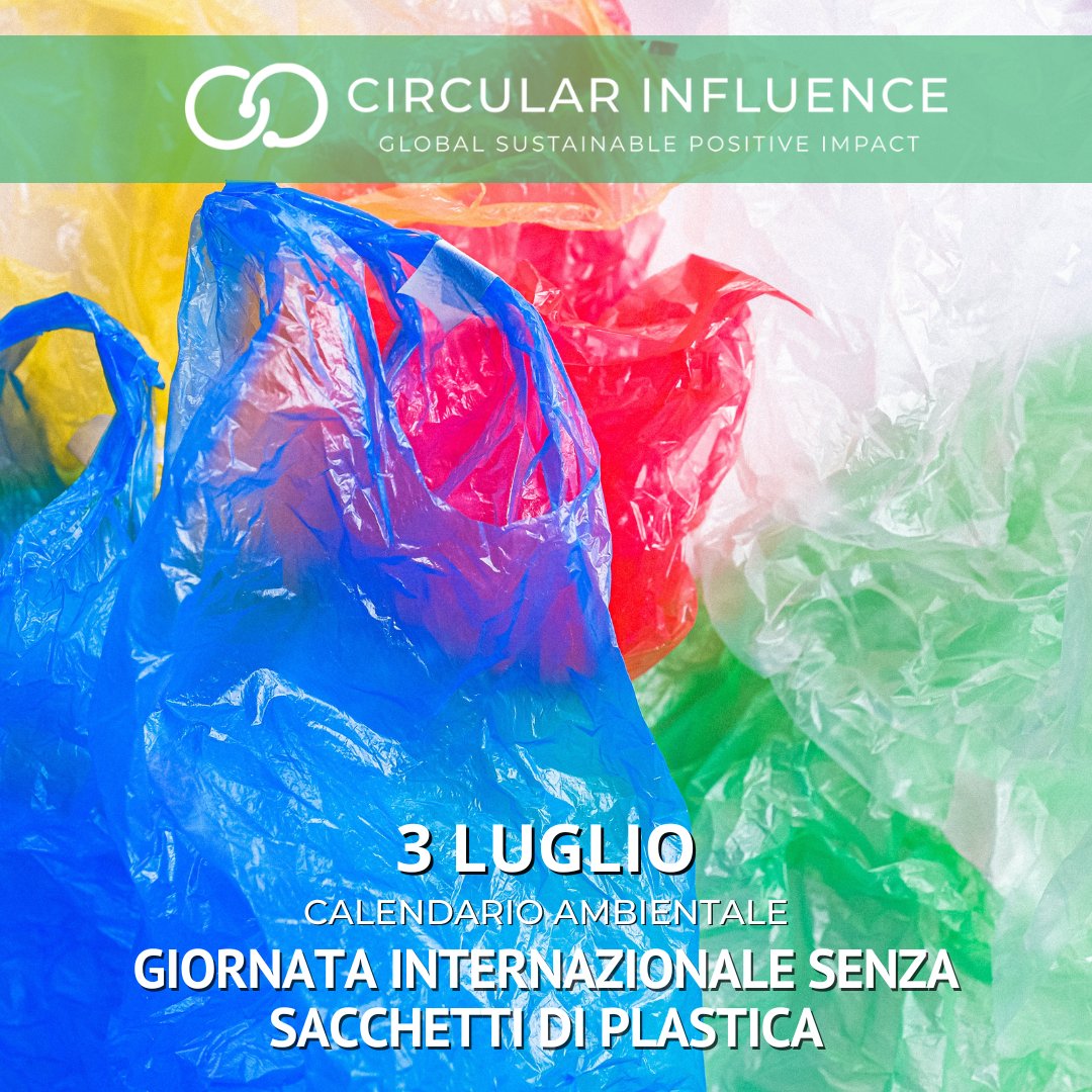 CircularInfluen's tweet image. Plastic Bag Free Day is a global initiative that aims to eliminate the use of #plastic bags. It can take up to 500 years for plastic bags to disintegrate.

Always make sure to take your reusable bags with you 😉

#sustainable #SustainableLivingGoals #health