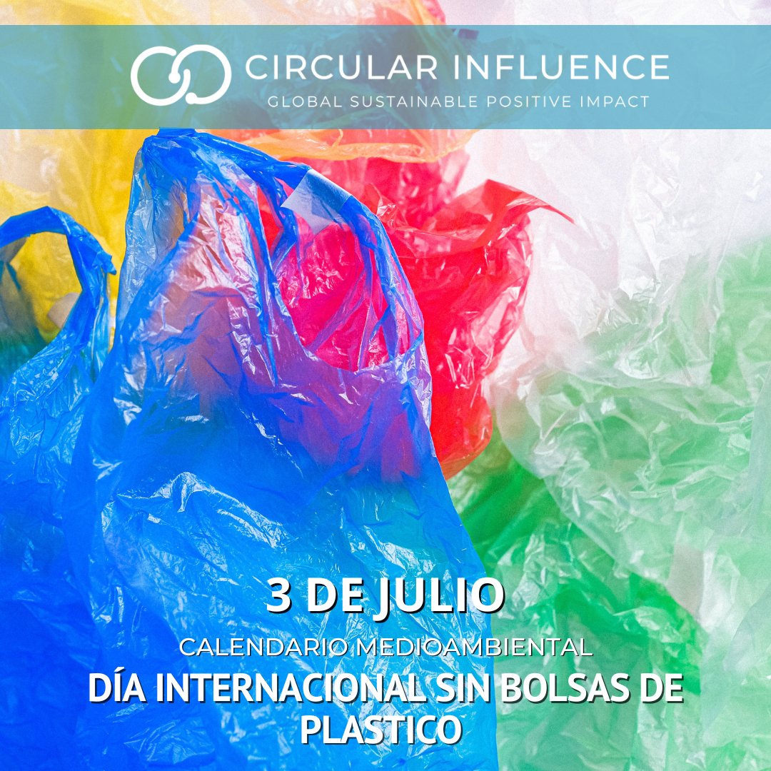 CircularInfluen's tweet image. Plastic Bag Free Day is a global initiative that aims to eliminate the use of #plastic bags. It can take up to 500 years for plastic bags to disintegrate.

Always make sure to take your reusable bags with you 😉

#sustainable #SustainableLivingGoals #health