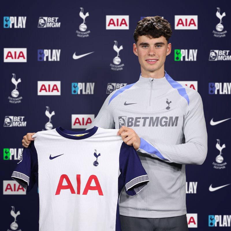 SpursOfficial's tweet photo. We are delighted to announce the signing of Archie Gray from Leeds United 🙌

Welcome to Tottenham Hotspur, Archie! 🤍