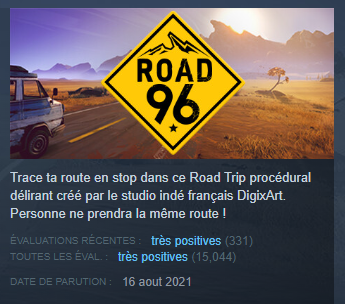 Yoan Fanise 🏜️ Road 96 tweet media