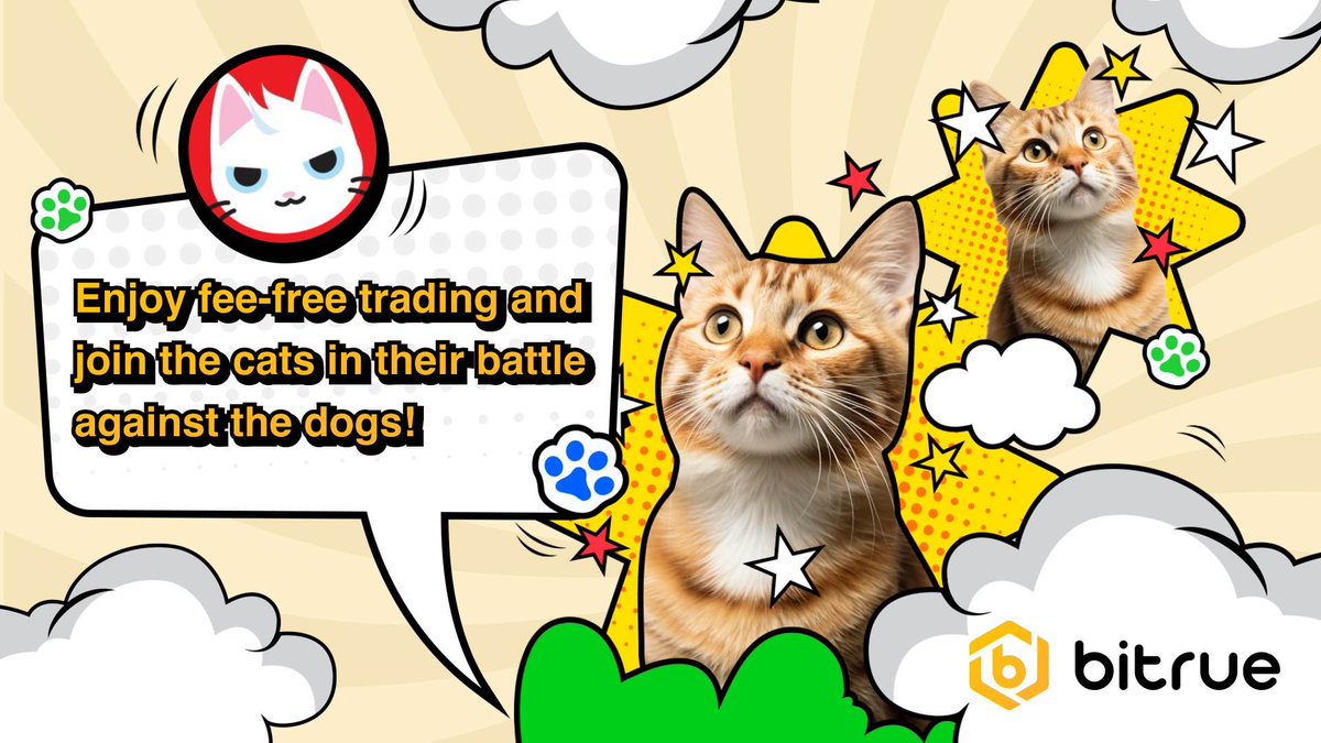 BitrueOfficial's tweet photo. $MEW/USDT spot trading is now live on #Bitrue! @MewsWorld

Enjoy fee-free trading and help $MEW to save the world against dogs! https://t.co/vjzZqPg4UP https://t.co/QbUYGS1llf