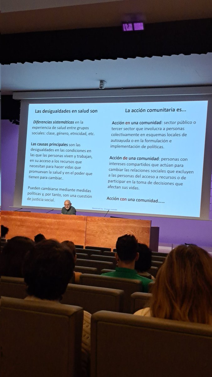 La acción comunitaria como herramienta para reducir las desigualdades en salud. 

Como las comunidades pueden incidir en la salud pública.

Aprendiendo de experiencias internacionales de transformación y bienestar.