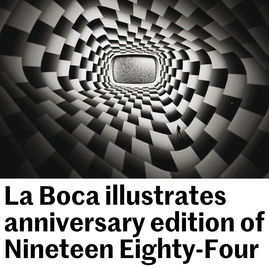 This year, George Orwell’s seminal book Nineteen Eighty-Four celebrates its 75th anniversary, and to mark the occasion, London-based publisher The Folio Society has released a new, illustrated edition of the title ow.ly/BoWw50StvGJ