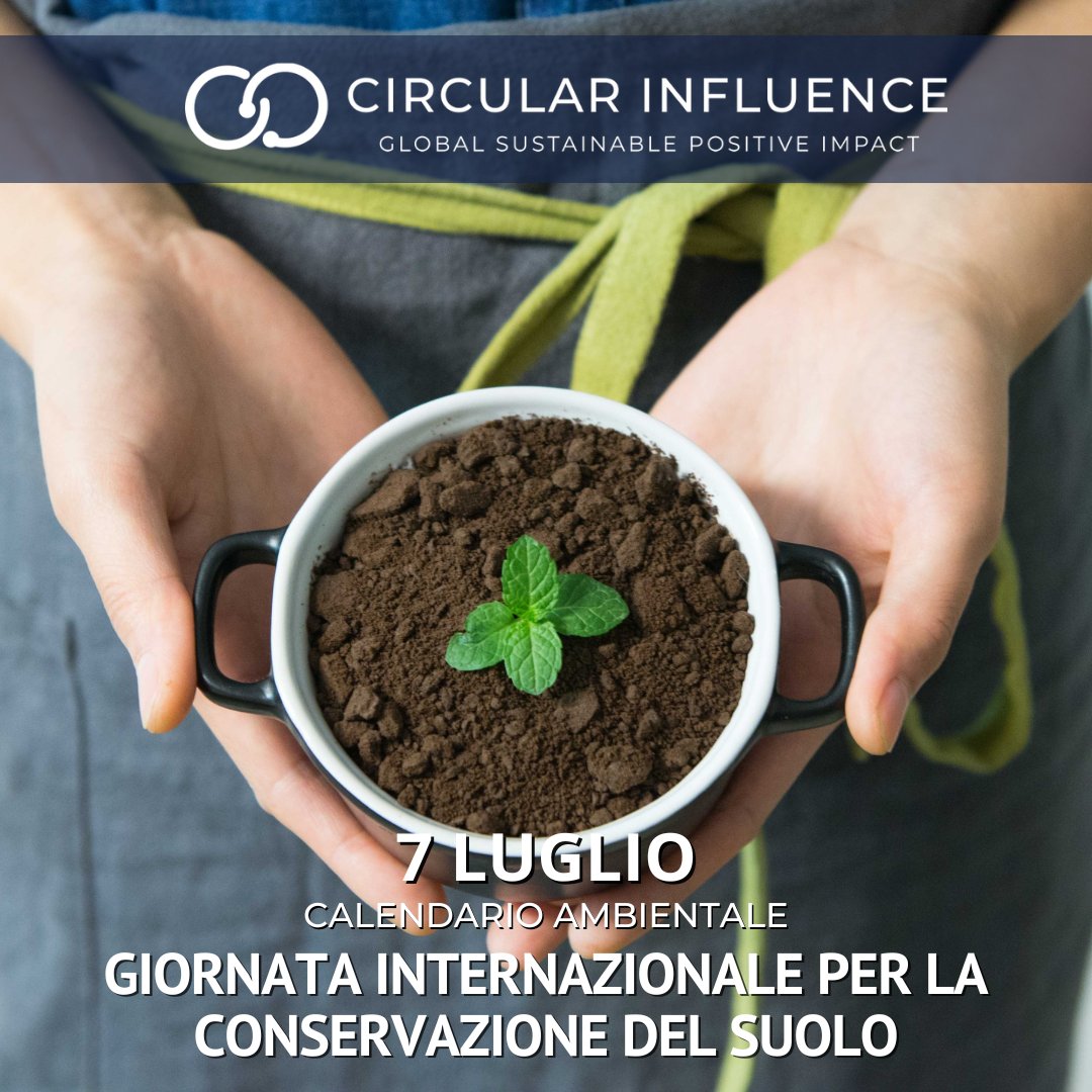 CircularInfluen's tweet image. July 7th is International Soil Conservation Day. Soil is a mixture of organic matter, minerals, gases, liquids, and organisms that together support all life on earth. Without it, there is no food.

#soilhealth #organicfarming #Sustainability