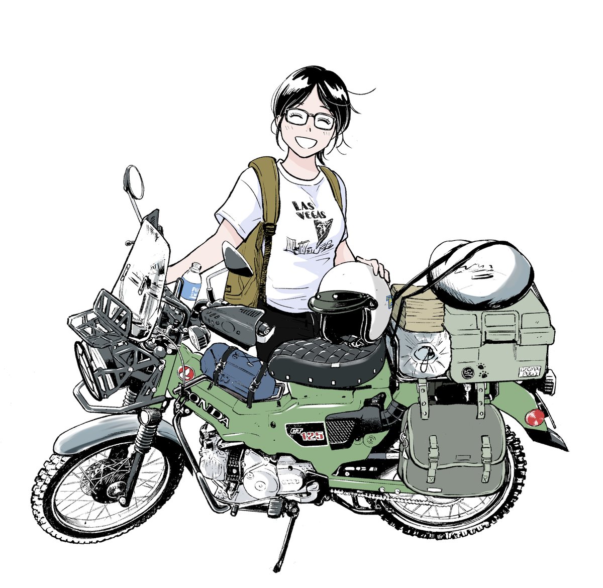 安堂ミキオ ほたるロードマップ続編②巻発売中🛵 tweet media