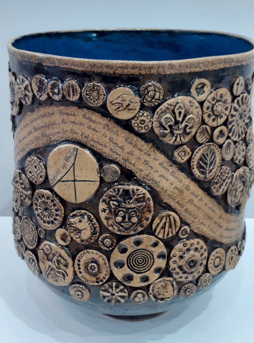 Some new pieces that celebrate our Welsh traditions just landed in the gallery by ceramicist Gwladys Evans.  How can you resist?